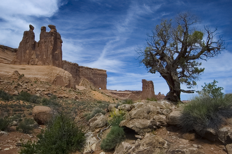Three Gossips: Arches National Park