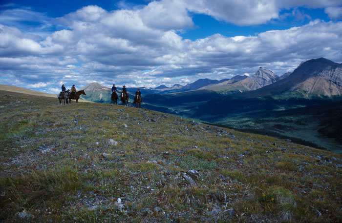 Horseback Ridiing Adventure Trips in Willmore Wilderness Park